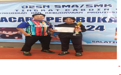 Prestasi Juara O2SN 2024 Tingkat Cabdin V Propinsi Jawa Tengah